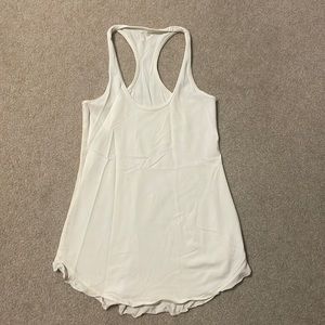 Lululemon Cream/White Tank Size 6